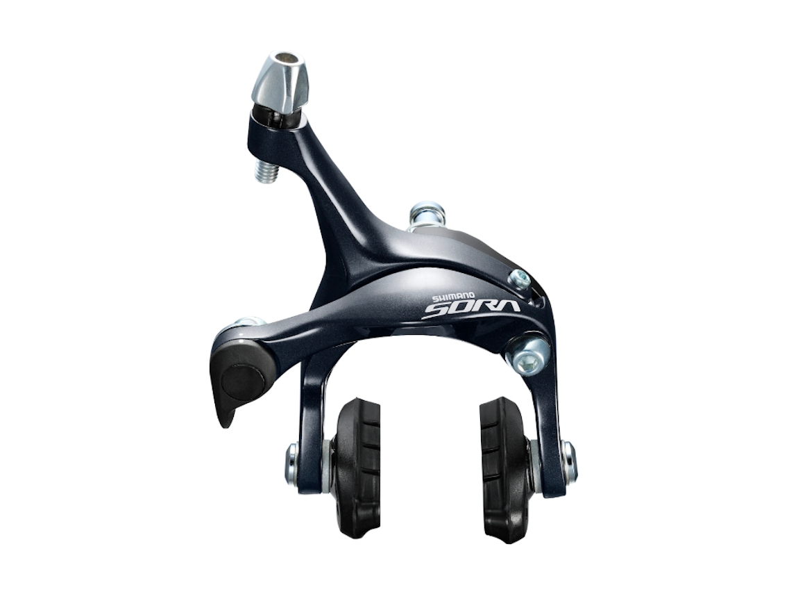 Shimano BR-R451 Dual Pivot Brake Caliper - Silver Front - Image 2