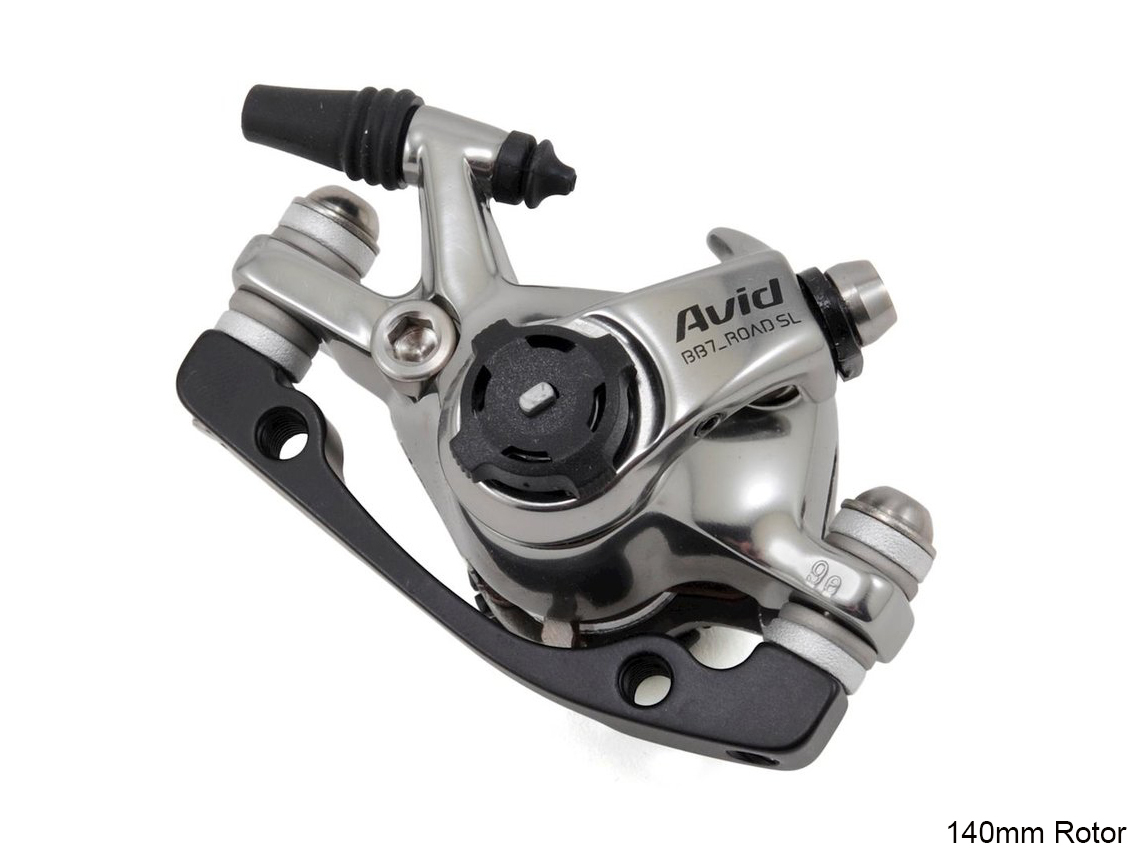Avid BB7 Road SL Mechanical Disc Brake Caliper w/ HS1 Rotor - Image 8