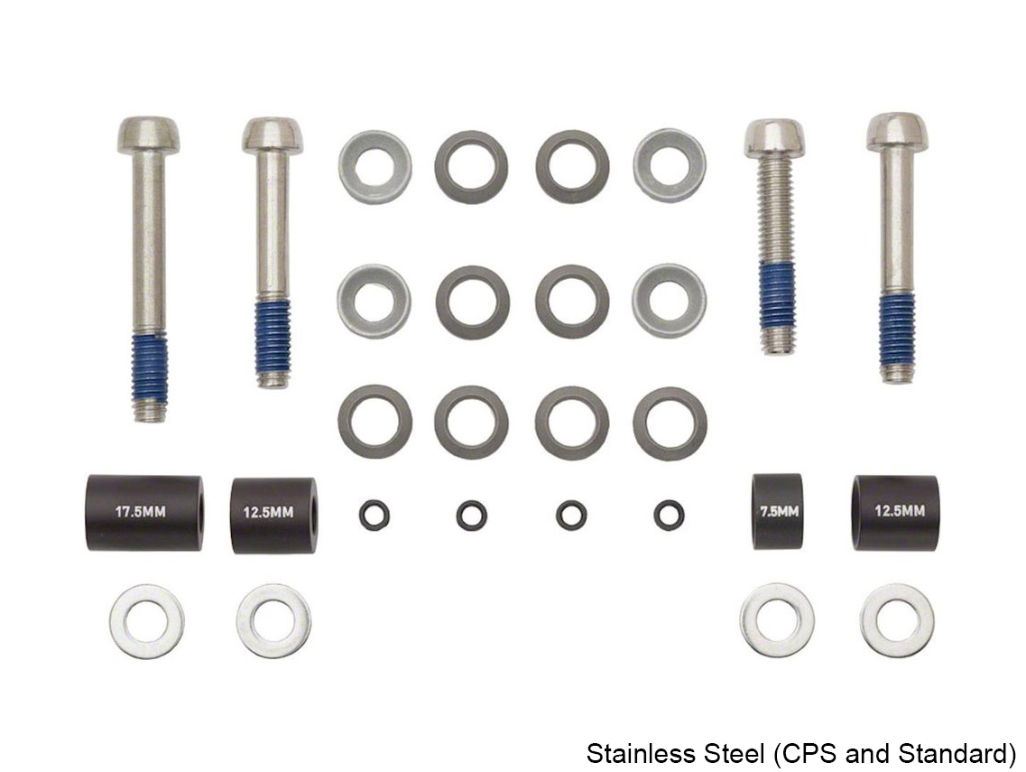 Avid Post Mount Front 180mm/Rear 160mm Disc Brake Adapter Mounting - Image 2
