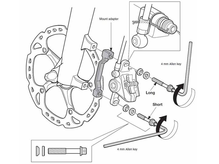 Shimano XTR SM-MA90 Disc Brake Mount Adaptor - Image 5